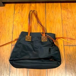 Black Nylon Dooney & Bourke Shoulder Bag